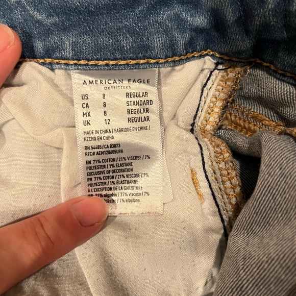 American Eagle Outfitters Super Hi Rise Next Level Stretch Jeggings - Picture 4 of 5